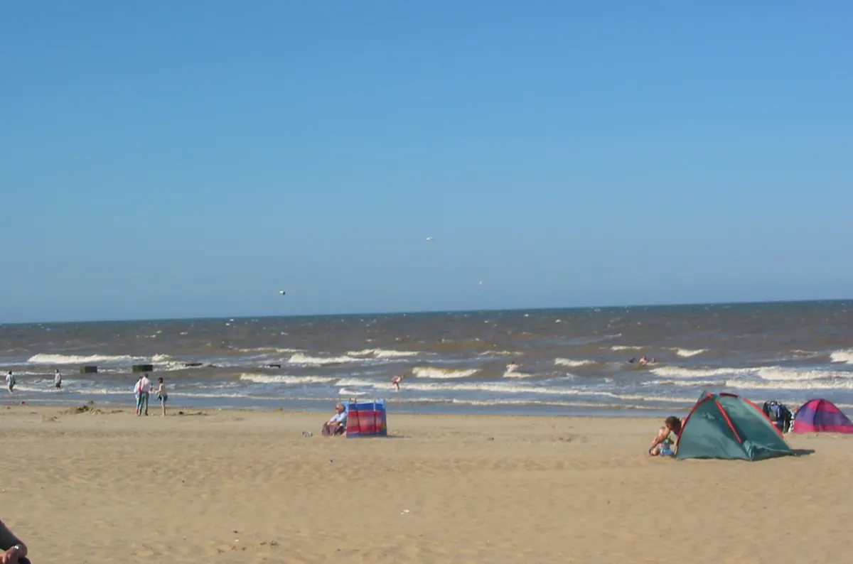 Mablethorpe beach and promenade