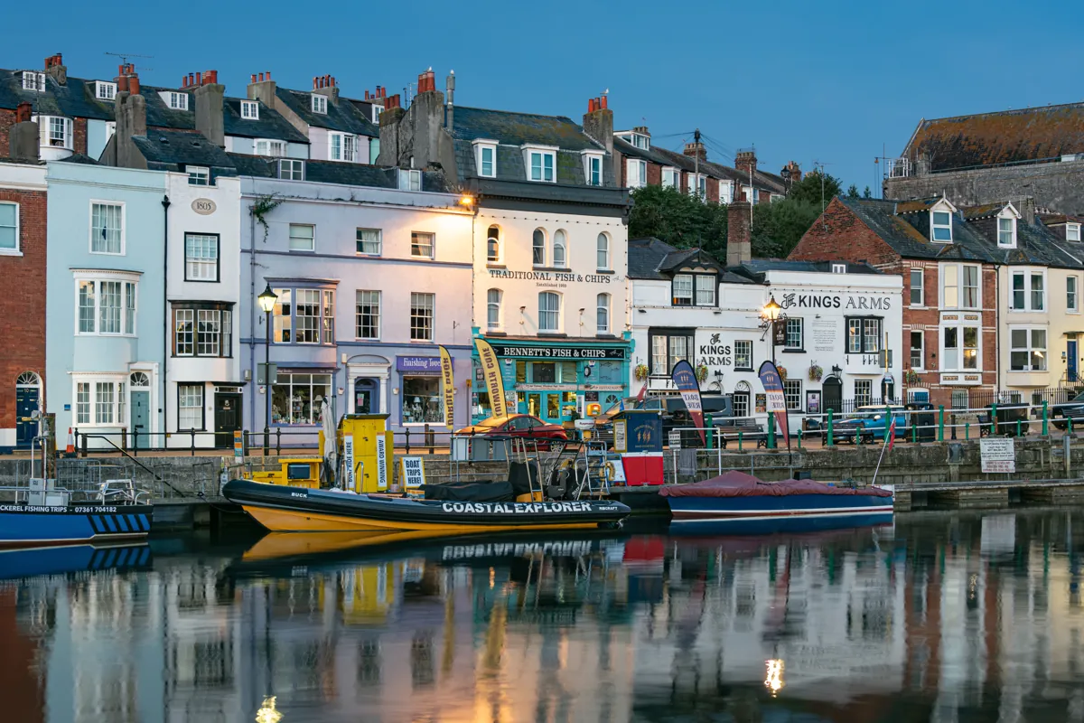 Boats in Weymouth Harbour